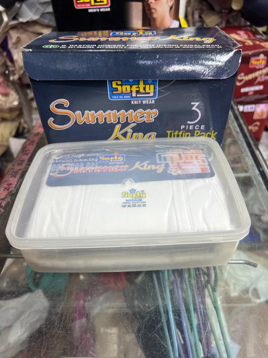 Gents Vest. Softy’s brand. Pack of 3 pcs